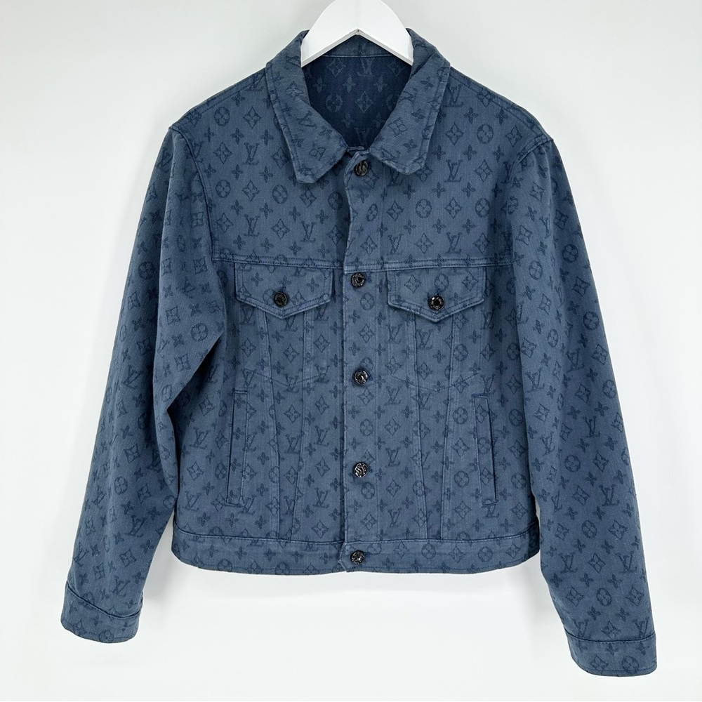 Louis Vuitton Denim Monogram Jean Jacket Virgil Abloh